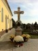 Votívny kríž vedľa kostola sv.Martina v Nitrianskom Hrádku, 1.11.2010, 8:55 h 