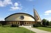 Filiálny kostol Božieho milosrdenstva v Kostolnom Seku - 28.4.2013, 10:19 h, exteriér, južný pohľad